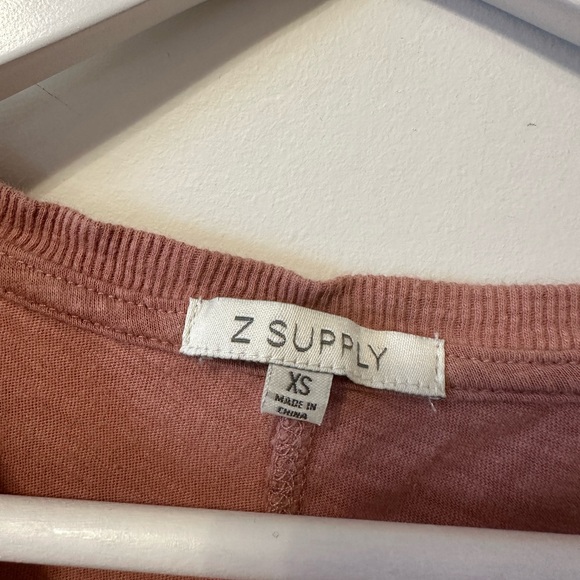 Z Supply 100% coton v neck maxi summer dress in pink size xsmall - Picture 6 of 8